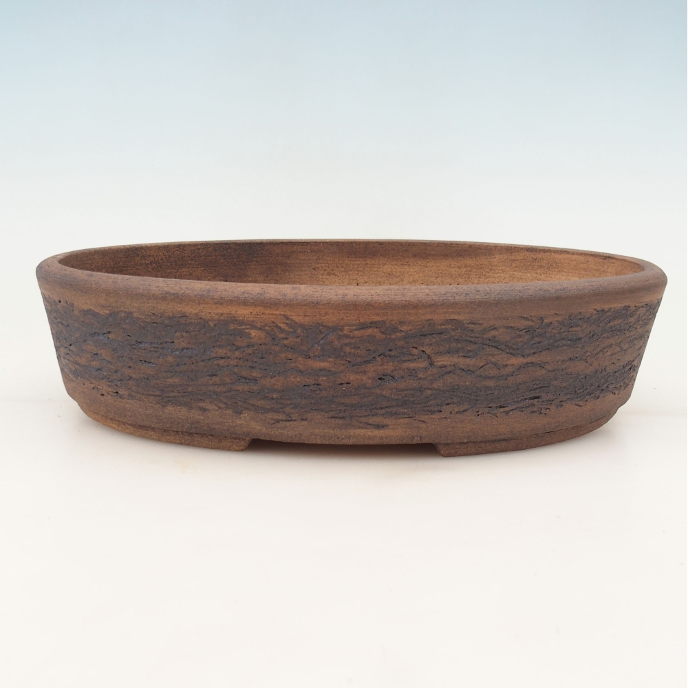 Miska na bonsaj 31,5 x 25 x 7,5 cm , farba hnedá