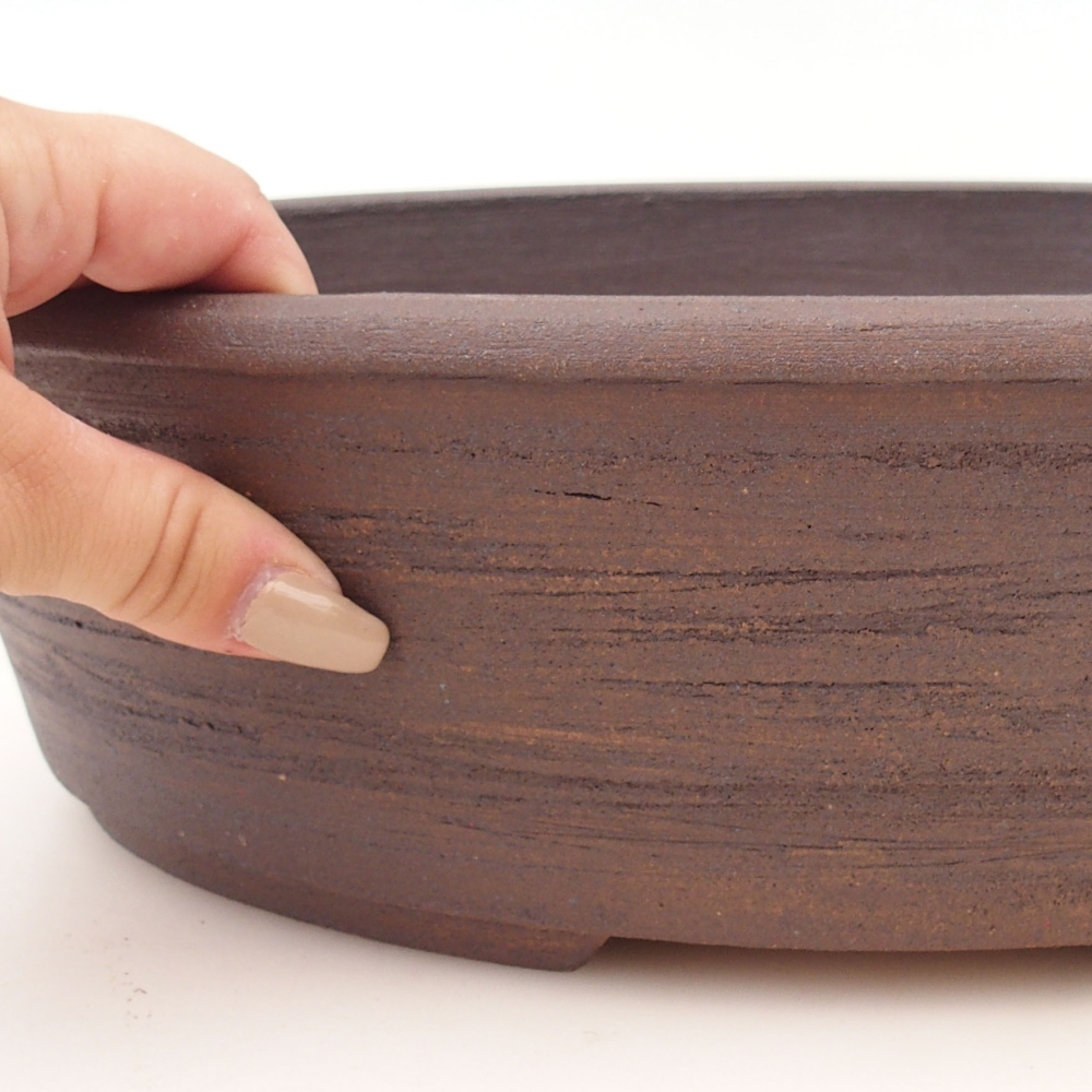 Miska na bonsaj 33 x 25,5 x 9,5 cm , farba hnedá