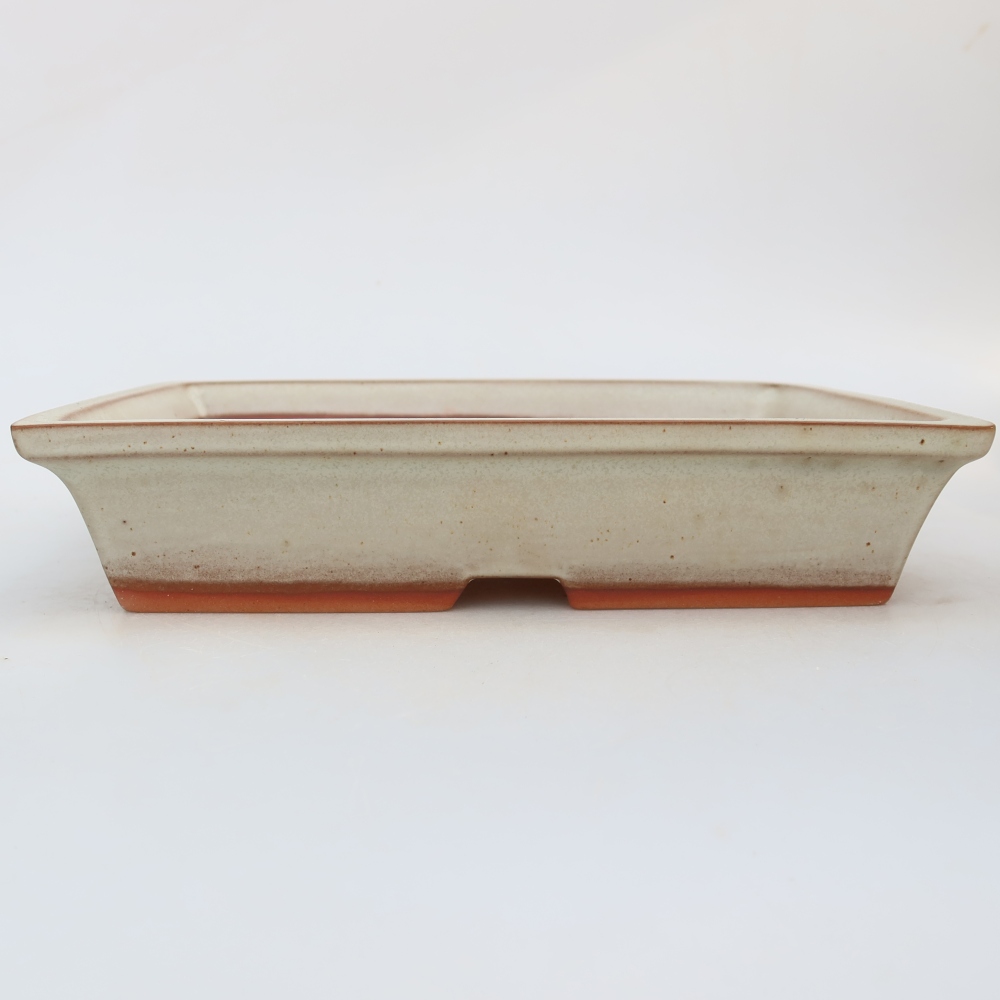 Keramická miska  26 x 19,5 x 5,5 cm, farba béžová