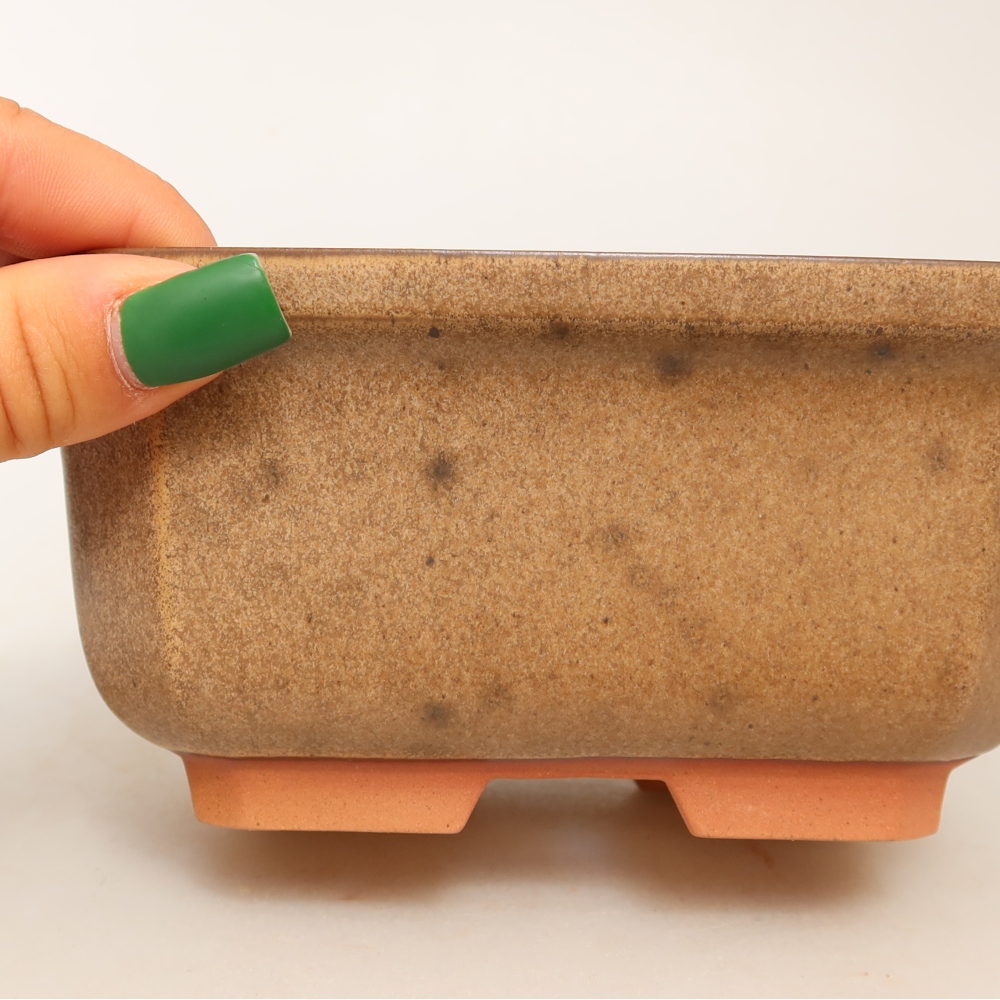 Keramická miska  15 x 12 x 7 cm, farba béžová