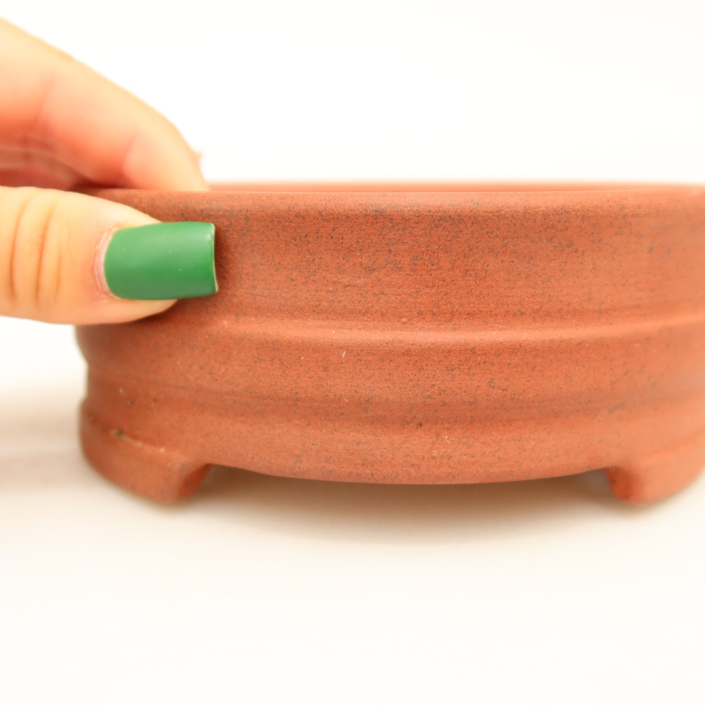 Keramická miska  13 x 13 x 5 cm, farba tehlová