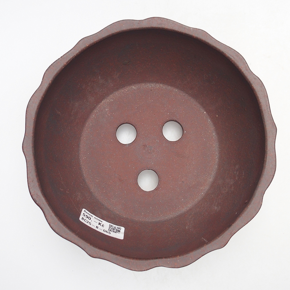 Misa 19 x 19 x 9,5 cm hnedočervená