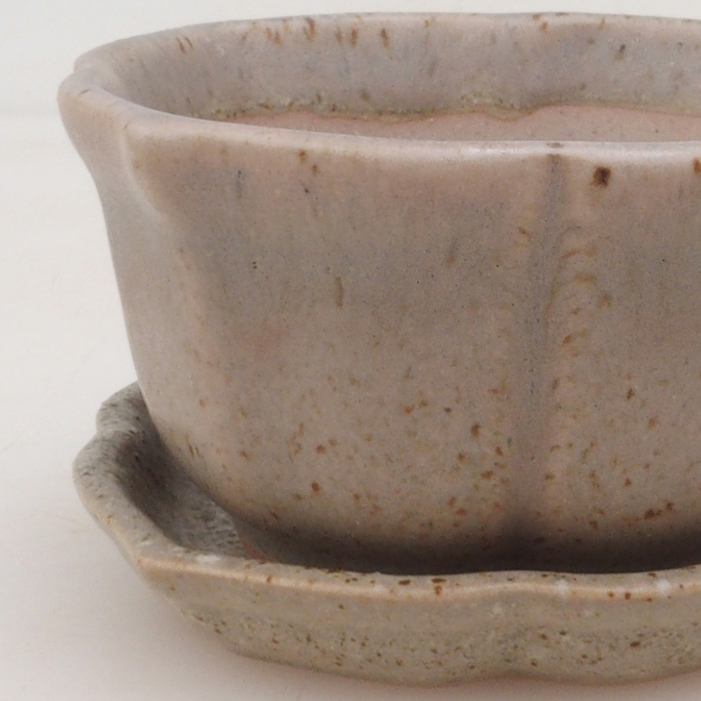 Bonsai miska + podmiska H95 - béžová