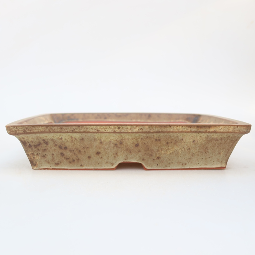 Keramická miska  26 x 19,5 x 5,5 cm, farba béžová
