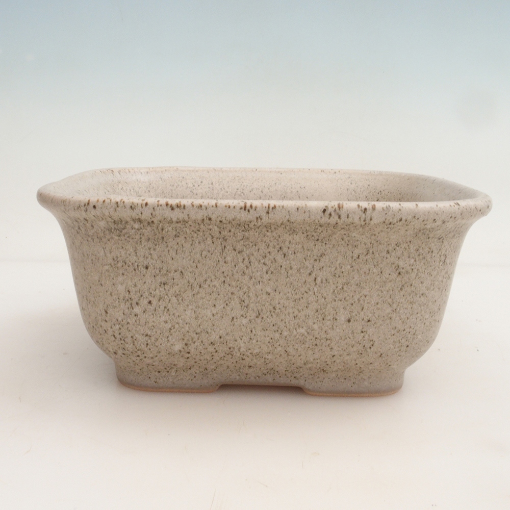 Bonsai miska H36 – 17 x 15 x 7,5 cm. - béžová