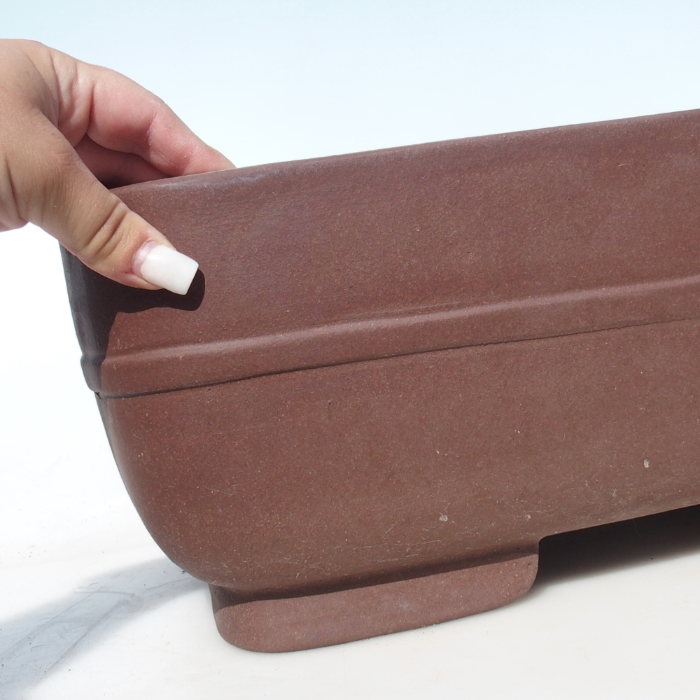 Miska na bonsaj 45 x 33 x 15,5 cm - hnedá