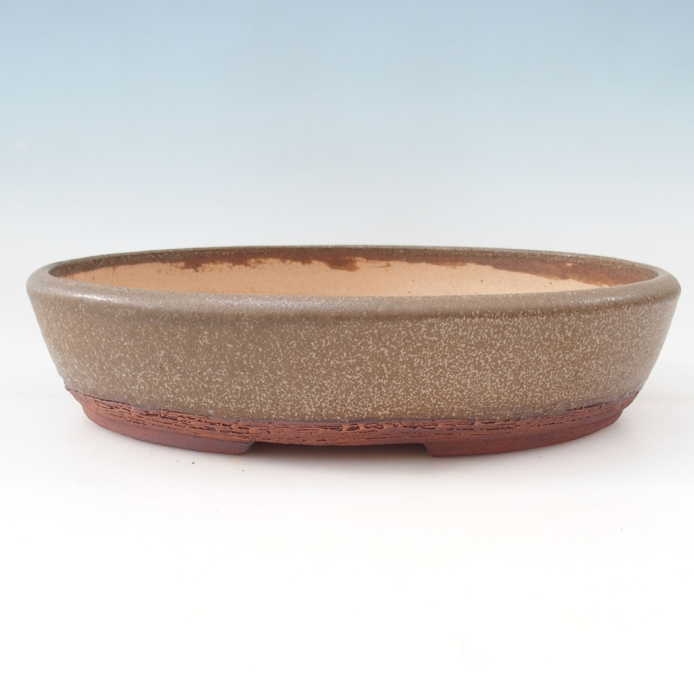 Miska na bonsaj 33 x 24,5 x 7,5 cm , farba hnedá