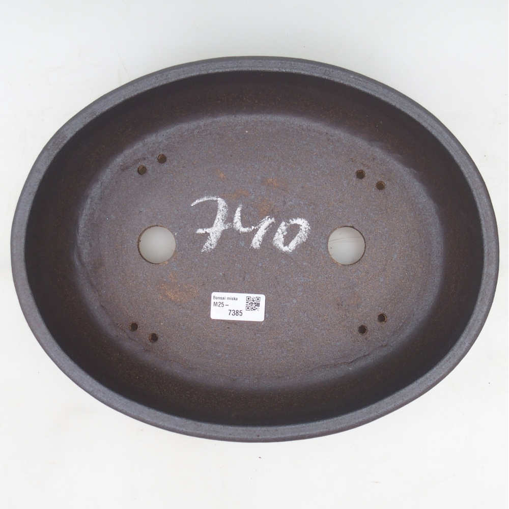 Miska na bonsaj 32,5 x 25,5 x 8,5 cm , farba hnedá