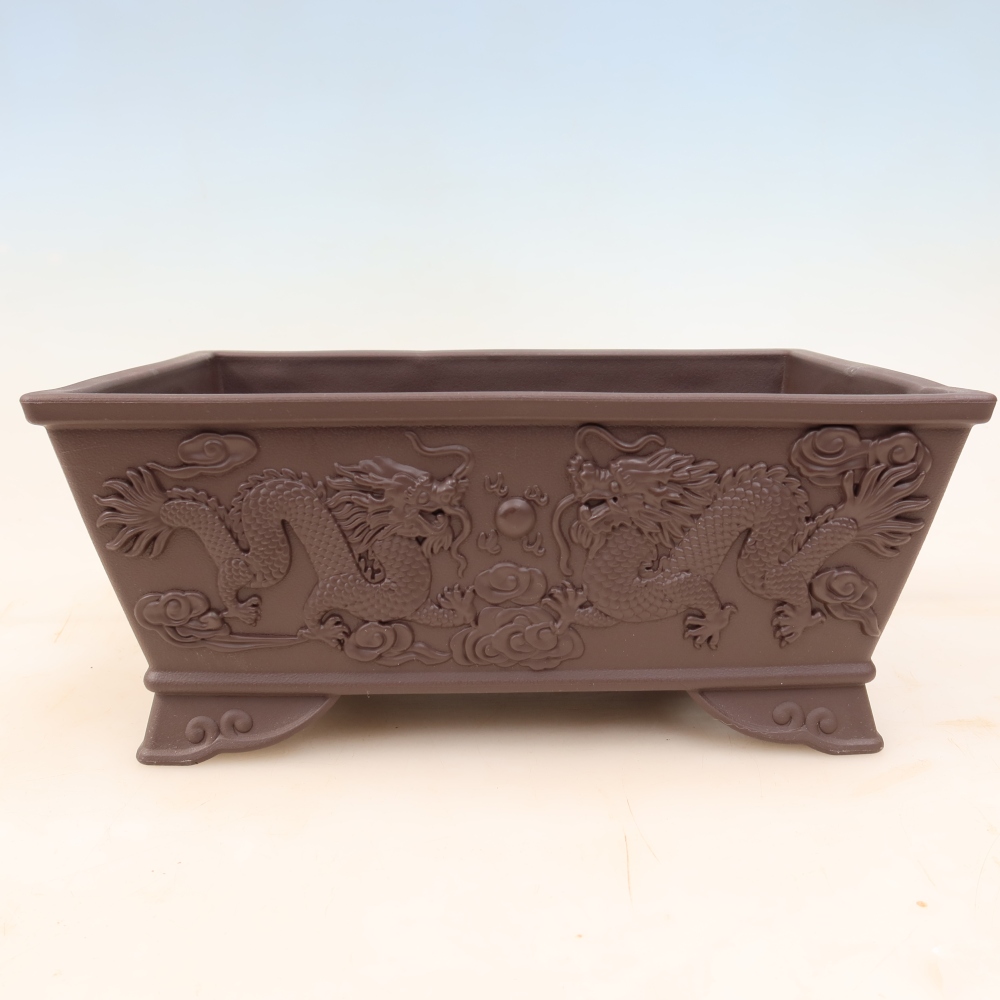 Plastová miska na bonsaje + podmiska MP-37 – 28 x 19 x 11,5 cm