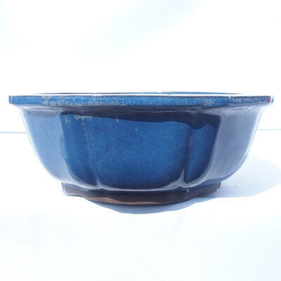 Bonsai miska 36 x 36 x 13 cm farba modrá - 1