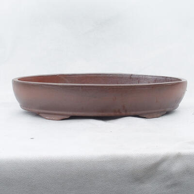 Bonsai miska 41 x 28 x 7,5 cm, farba hnedá - 1