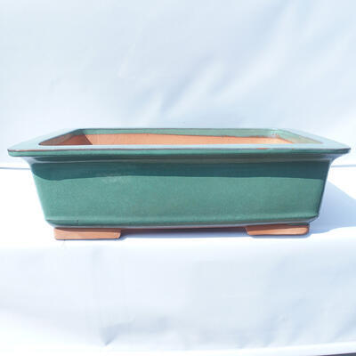 Bonsai miska 53 x 41 x 16 cm farba zelená - 1