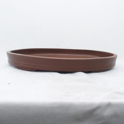 Bonsai miska 43 x 30 x 5 cm, farba hnedá - 1