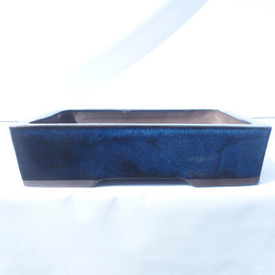 Bonsai miska 36 x 26 x 9 cm farba modrá - 1