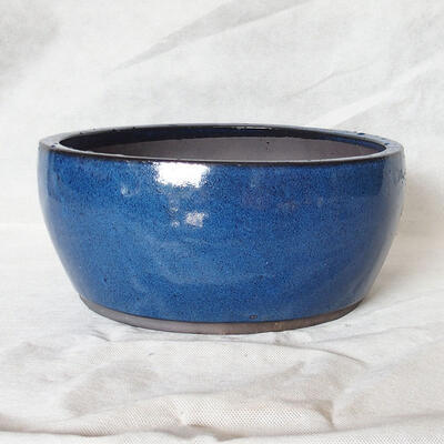 Bonsai miska 31 x 31 x 14 cm, farba modrá - 1