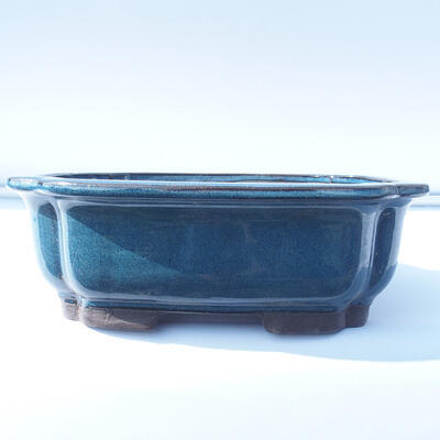 Bonsai miska 30 x 25 x 10 cm farba modrá - 1
