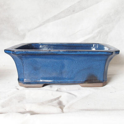 Bonsai miska 38 x 29 x 12 cm, farba modrá - 1