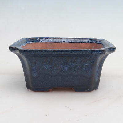 Bonsai miska 14 x 12 x 6 x cm, farba modrá - 1