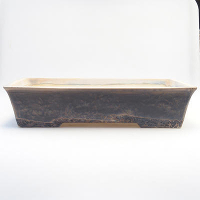 Bonsai miska 42 x 31 x 9,5 cm, farba šedá - 1