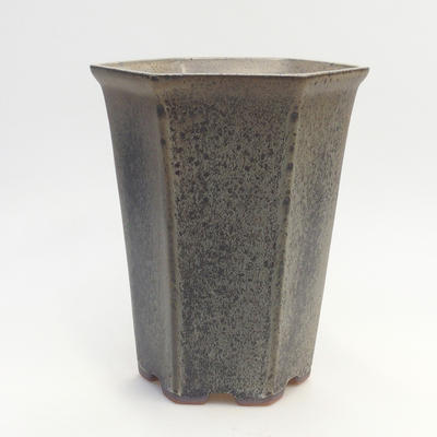 Bonsai miska 17 x 15 x 20,5 cm, farba šedá - 1