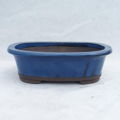Bonsai miska 29 x 21 x 9 cm, farba modrá - 1
