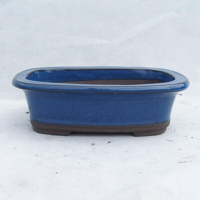 Bonsai miska 23 x 16 x 7 cm, farba modrá - 1