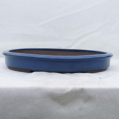 Bonsai miska 43 x 35 x 6 cm, farba modrá - 1