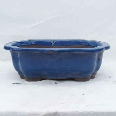 Bonsai miska 39 x 32 x 12 cm, farba modrá - 1