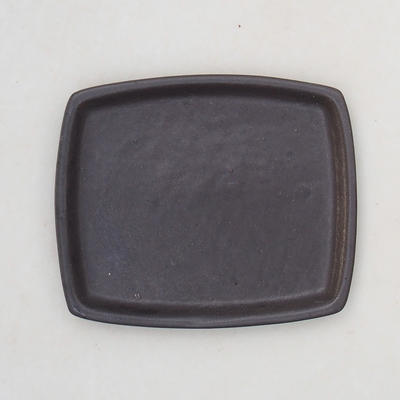 Bonsai podmiska H11 - 11 x 9,5 x 1 cm, čierna matná - 1