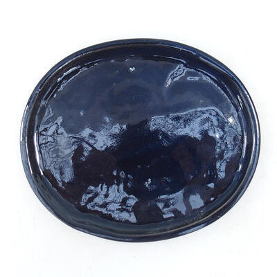 Bonsai podmiska H 30 - 12 x 10 x 1 cm, čierna lesklá  - 12 x 10 x 1 cm - 1