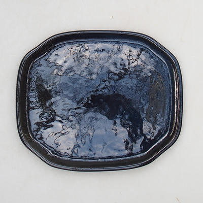 Bonsai podmiska H 31 - 15 x 12,5 x 1 cm, čierna lesklá - 1