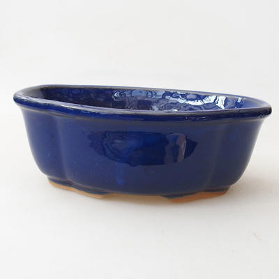Bonsai miska H 75 - 19 x 14 x 7 cm, modrá - 1