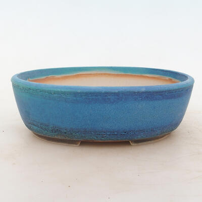 Bonsai miska 22 x 17 x 7 cm, farba modrá - 1