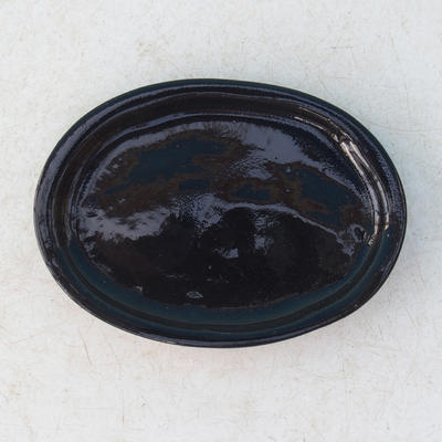 Bonsai podmiska H 04 - 10 x 7,5 x 1 cm, čierna - 10 x 7,5 x 1 cm - 1