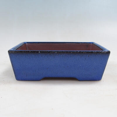 Bonsai miska 14,5 x 11 x 4,5 cm, farba modrá - 1