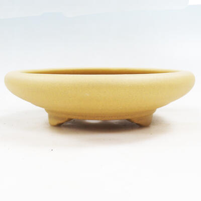 Bonsai miska 15,5 x 15,5 x 4 cm, farba okrová - 1