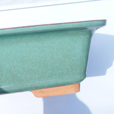 Bonsai miska 42 x 32 x 13 cm farba zelená - 2
