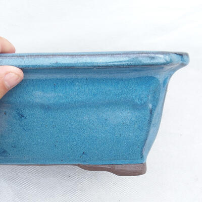 Bonsai miska 30 x 23 x 10,5 cm, farba modrá - 2