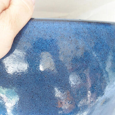 Bonsai miska 31 x 31 x 14 cm, farba modrá - 2