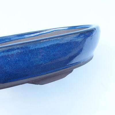 Bonsai miska 37 x 27 x 6 cm farba modrá - 2