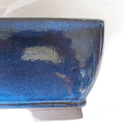 Bonsai miska 28 x 21 x 10 cm, farba modrá - 2