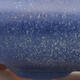 Keramická bonsai miska 17,5 x 15 x 3,5 cm, farba modrá - 2/3