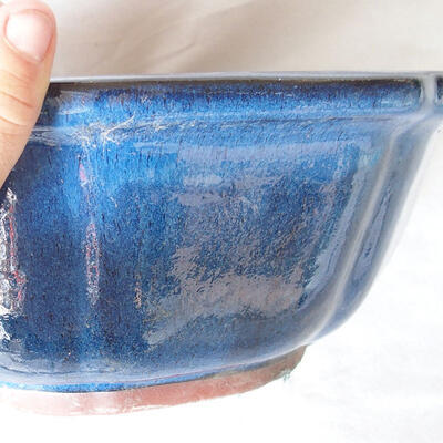 Bonsai miska 36 x 36 x 13 cm, farba modrá - 2