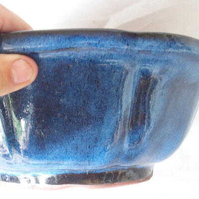 Bonsai miska 29 x 29 x 10 cm, farba modrá - 2