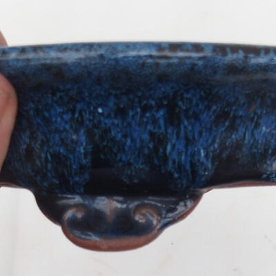 Bonsai miska 18,5 x 15 x 5 cm, farba modrá - 2