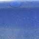 Keramická bonsai miska 13,5 x 10,5 x 3 cm, farba modrá - 2/3