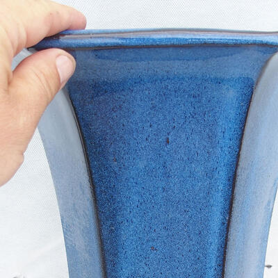 Bonsai miska 18 x 16 x 25 cm, farba modrá - 2
