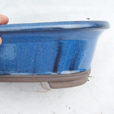 Bonsai miska 29 x 21 x 9 cm, farba modrá - 2