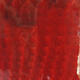 Keramická bonsai miska 9,5 x 9,5 x 11,5 cm, farba červená - 2/3