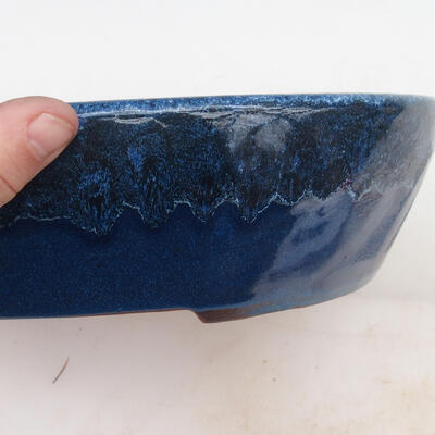 Bonsai miska 34 x 27 x 7,5 cm, farba modrá - 2